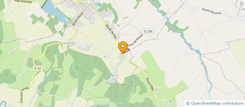 localisation de l'entreprise SCI TERRES DU SUD  VIGNES