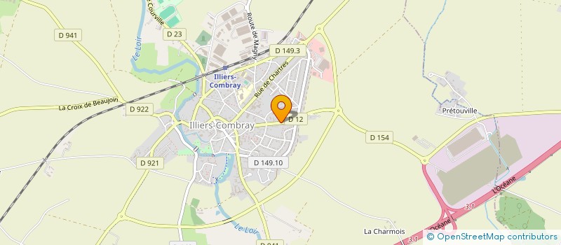 localisation de l'entreprise SCI TERRES ROUGES à ILLIERS-COMBRAY