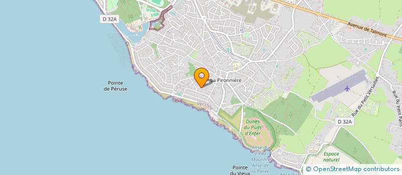 localisation de l'entreprise SCI TERRES ROUGES à LES SABLES-D'OLONNE