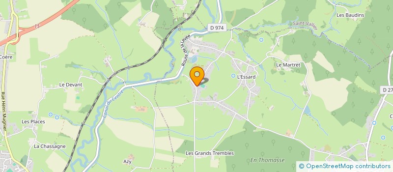 localisation de l'entreprise SCI TERRIEN ET CAPLIN  POUILLOUX