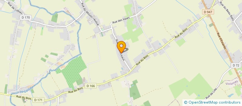 localisation de l'entreprise SCI TERRIER  RICHEBOURG