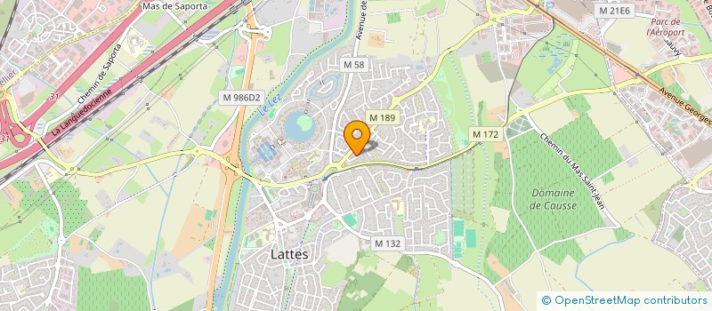 localisation de l'entreprise SCI TERRONI à LATTES