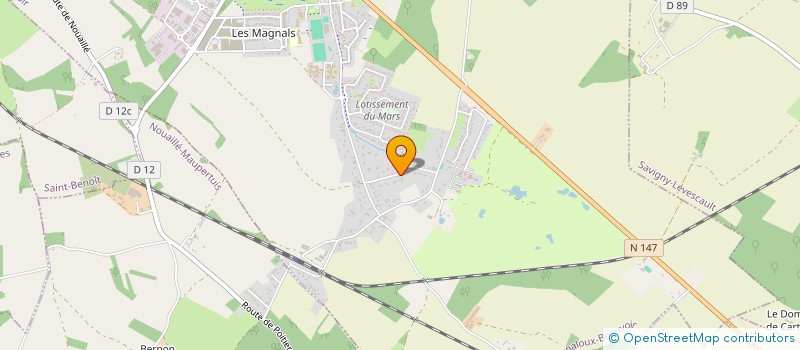 localisation de l'entreprise SCI TERRY  MIGNALOUX-BEAUVOIR