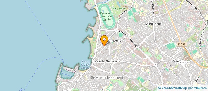 localisation de l'entreprise SCI TERRYA à MARSEILLE