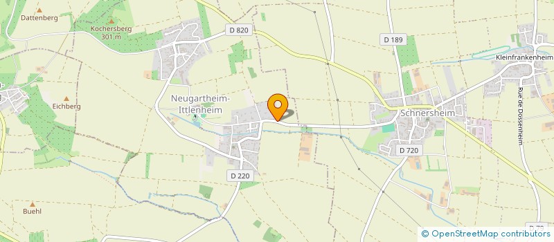 localisation de l'entreprise SCI TERRYN  NEUGARTHEIM-ITTLENHEIM