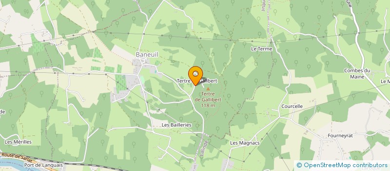 localisation de l'entreprise SCI TERTRE DE GALIBERT  BANEUIL