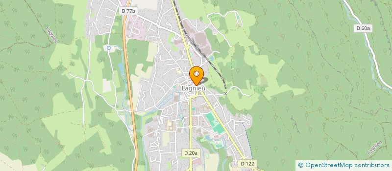 localisation de l'entreprise SCI TERTRE DU CHATEAU à LAGNIEU
