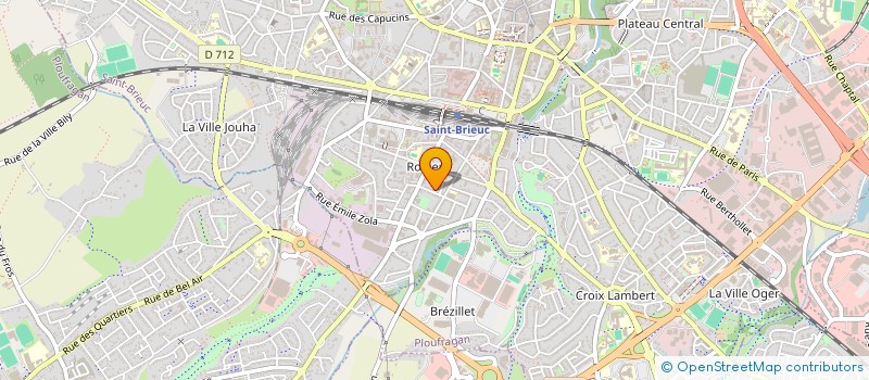 localisation de l'entreprise SCI TERTRE MARIE DONDAINE  SAINT-BRIEUC