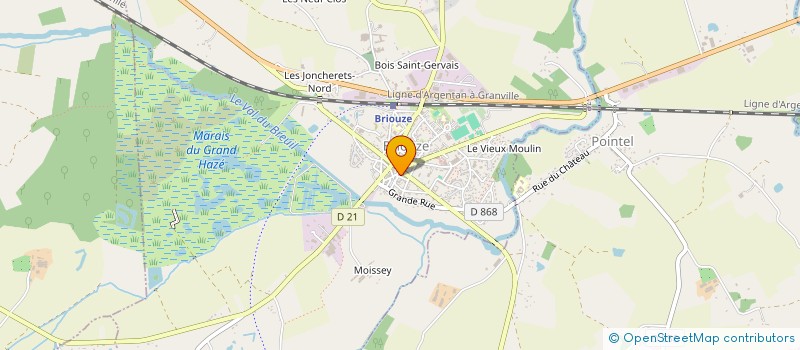 localisation de l'entreprise SCI TERUOBAT à BRIOUZE