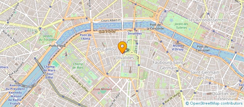 localisation de l'entreprise SCI TESA PRODUCTIONS  PARIS