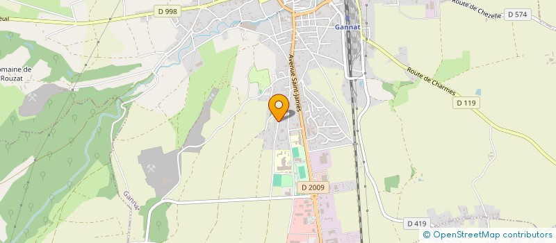 localisation de l'entreprise SCI TESHKAN à GANNAT