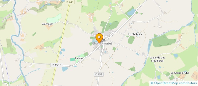 localisation de l'entreprise SCI TESMA  BRESSUIRE