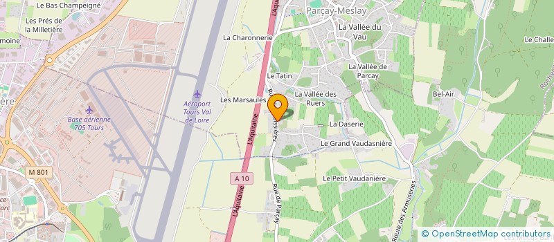 localisation de l'entreprise SCI TESMER  PARCAY-MESLAY