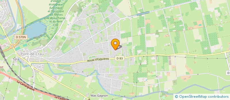 localisation de l'entreprise SCI TESORO à ARLES