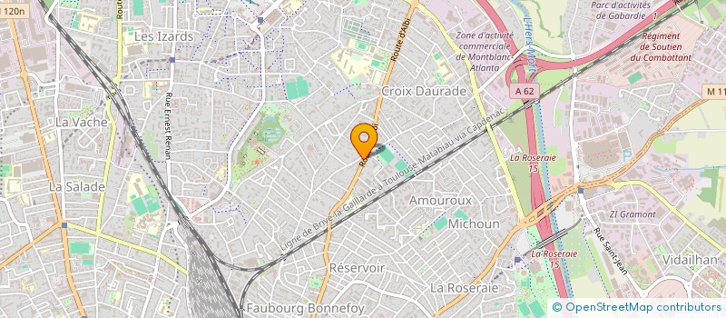 localisation de l'entreprise SCI TESS à TOULOUSE