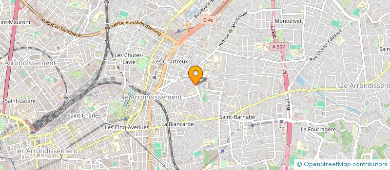 localisation de l'entreprise SCI TESS IMMO à MARSEILLE