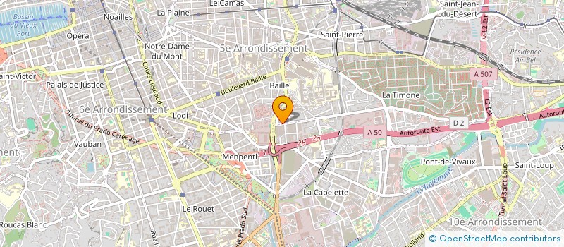 localisation de l'entreprise SCI TESSA à MARSEILLE