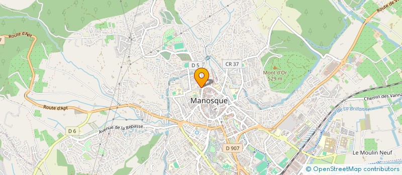 localisation de l'entreprise SCI TESSA à MANOSQUE