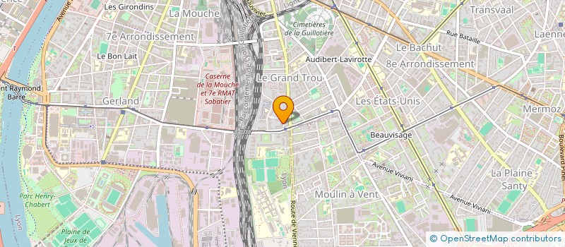 localisation de l'entreprise SCI TESSA  LYON