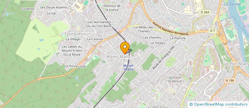 localisation de l'entreprise SCI TESSA à MAREIL-MARLY