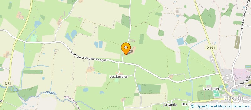 localisation de l'entreprise SCI TESSECOURT  CHENILLE-CHAMPTEUSSE