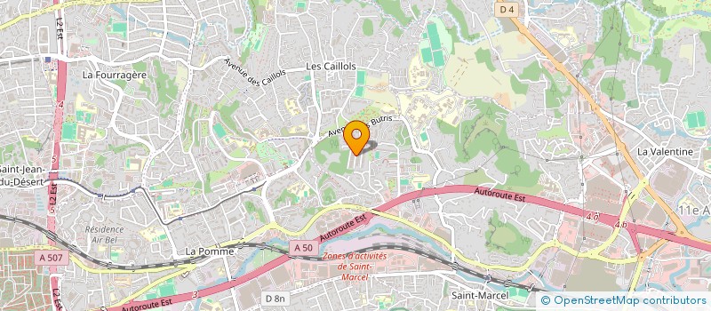 localisation de l'entreprise SCI TESSI à MARSEILLE