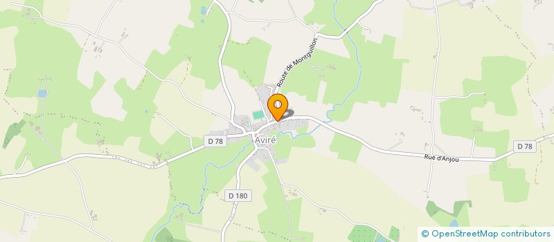 localisation de l'entreprise SCI TESSIER à SEGRE-EN-ANJOU BLEU