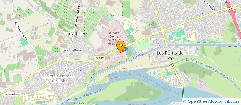 localisation de l'entreprise SCI TESSIER-LORILLEUX  LES PONTS-DE-CE