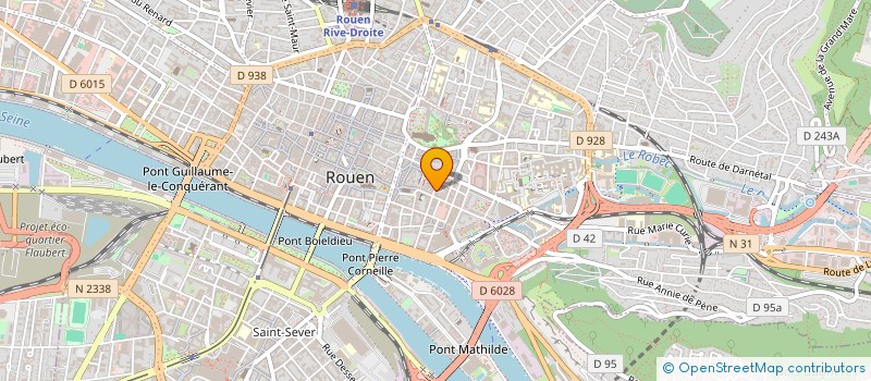 localisation de l'entreprise SCI TESSON-FEFAC à ROUEN