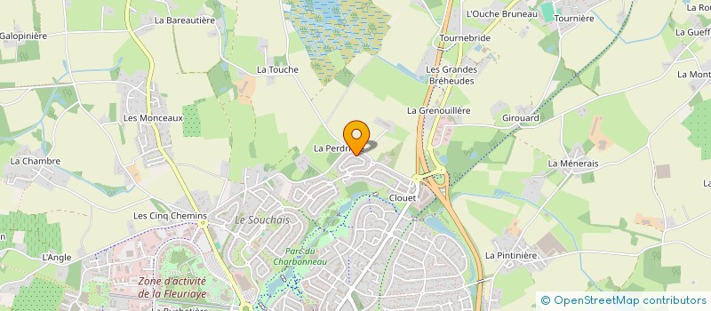 localisation de l'entreprise SCI TESSORA  CARQUEFOU