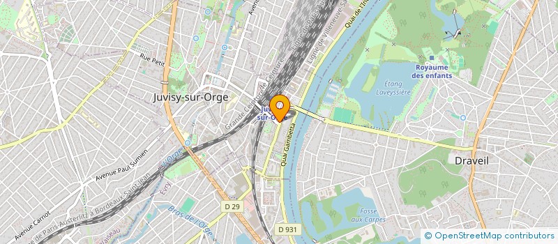 localisation de l'entreprise SCI TESSUY  JUVISY-SUR-ORGE