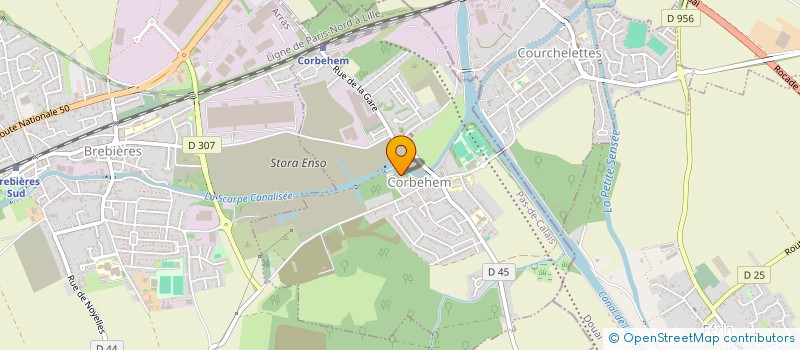 localisation de l'entreprise SCI TESSY  CORBEHEM