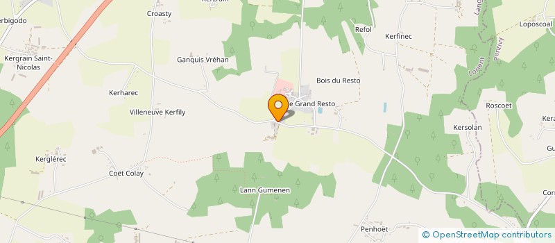 localisation de l'entreprise SCI TESTE  LANGUIDIC