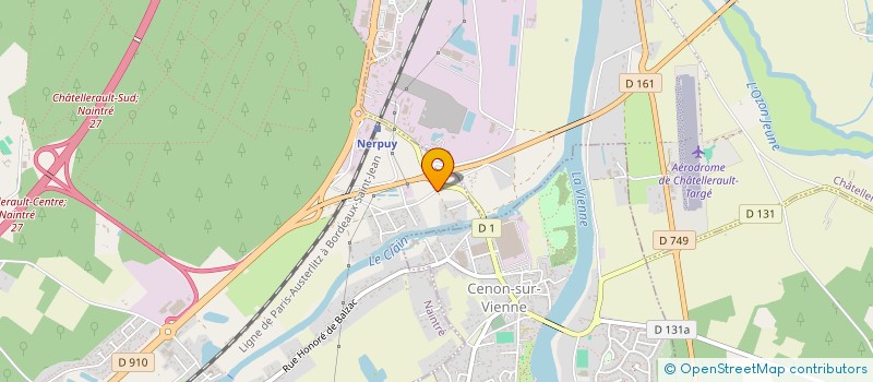 localisation de l'entreprise SCI TESTHYBO  NAINTRE