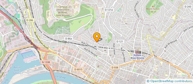 localisation de l'entreprise SCI TESTOPIE  MONT-SAINT-AIGNAN