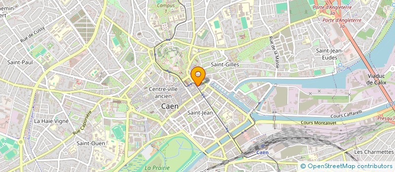localisation de l'entreprise SCI TESTUD à CAEN