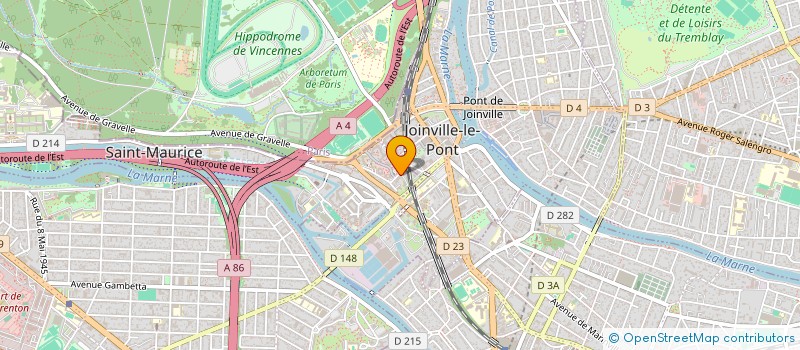 localisation de l'entreprise SCI TETE D OR VILLEURBANNE à SAINT-MAURICE