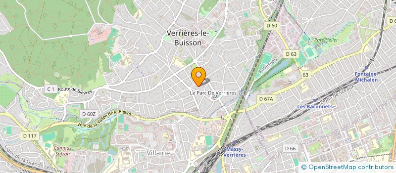 localisation de l'entreprise SCI TETELIN à VERRIERES-LE-BUISSON