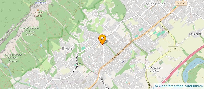 localisation de l'entreprise SCI TETRA  BIVIERS