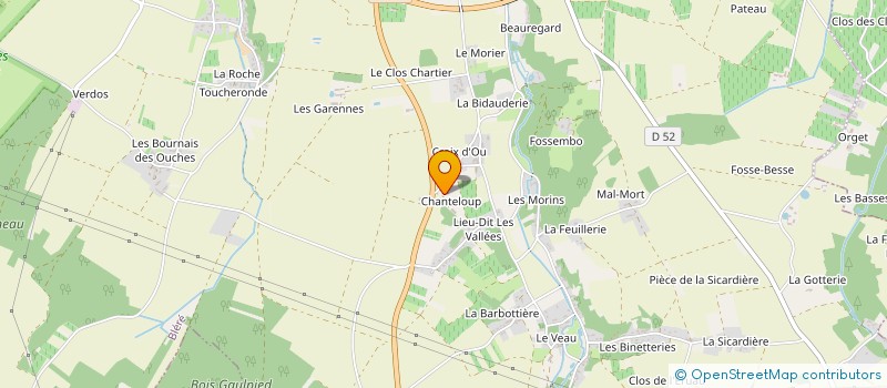 localisation de l'entreprise SCI TETRAVITA  BLERE