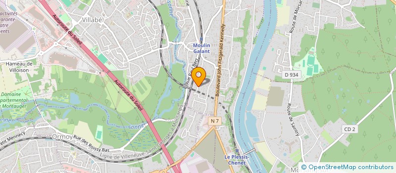 localisation de l'entreprise SCI TETU à CORBEIL-ESSONNES