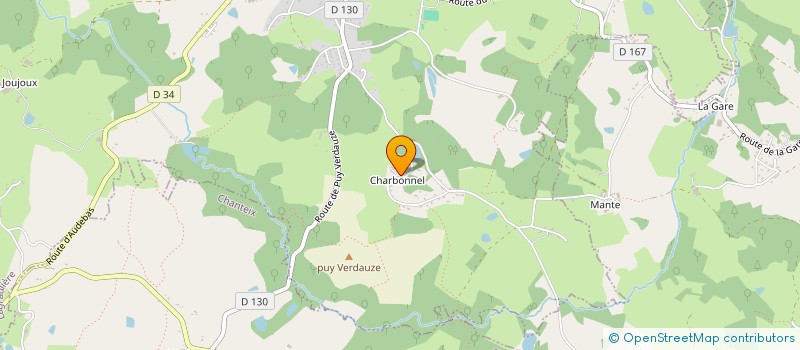 localisation de l'entreprise SCI TEUF  LAGRAULIERE