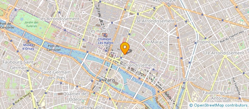 localisation de l'entreprise SCI TEUF  PARIS