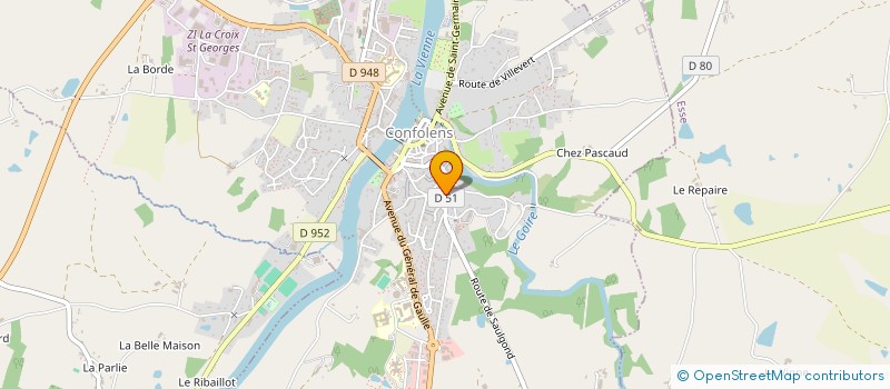 localisation de l'entreprise SCI TEVE à MANOT
