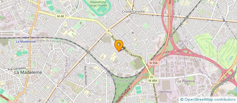 localisation de l'entreprise SCI TEVES à MARCQ-EN-BARŒUL