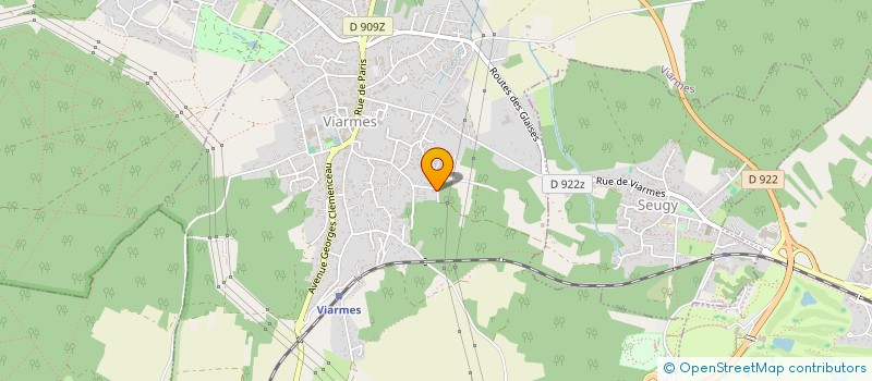 localisation de l'entreprise SCI TEXTHO  VIARMES