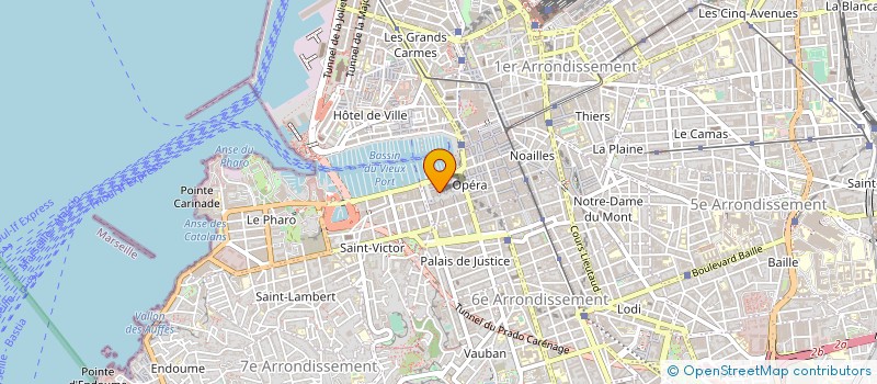 localisation de l'entreprise SCI TEYSSANDIER à MARSEILLE