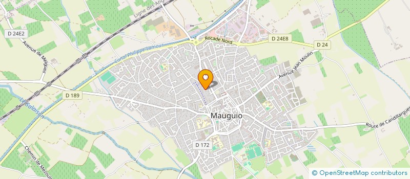 localisation de l'entreprise SCI TEZ  MAUGUIO