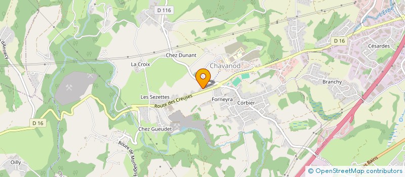 localisation de l'entreprise SCI TEZGEL  CHAVANOD