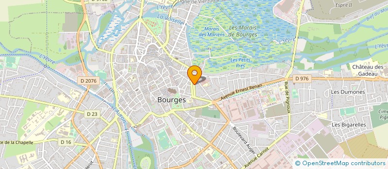 localisation de l'entreprise SCI TEZO LOUIS  BOURGES